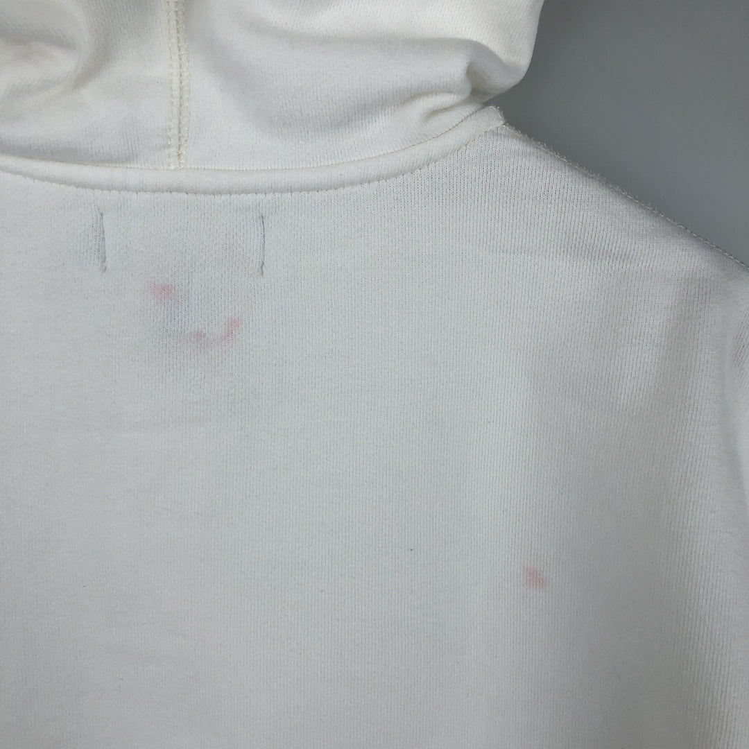 Ralph Lauren POLO by Ralph Lauren Sweatshirt Half Button Hoodie Men's L size cotton white type Vintage Second Hand
