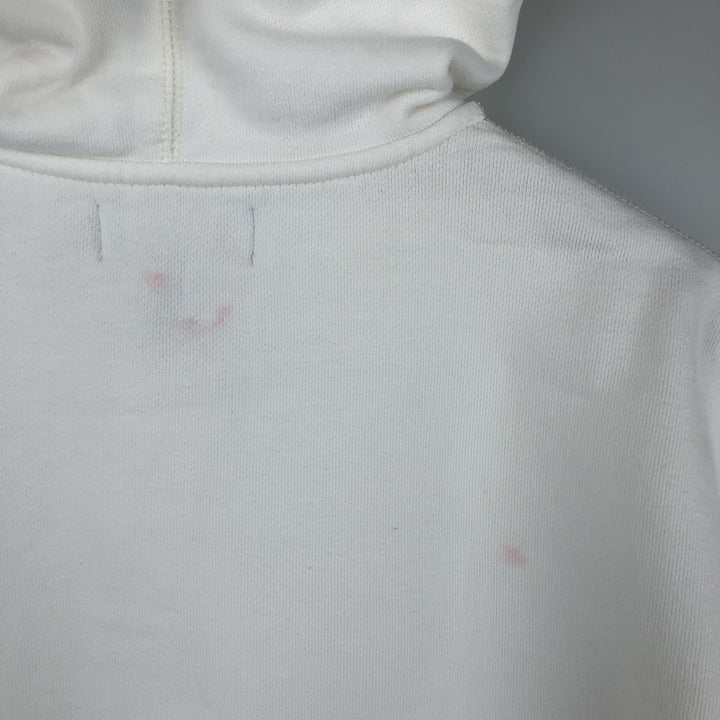 Ralph Lauren POLO by Ralph Lauren Sweatshirt Half Button Hoodie Men's L size cotton white type Vintage Second Hand