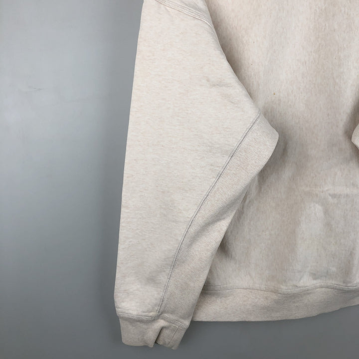 Carhartt Hooded American Script Sweatshirt, Men's Large Pullover Hoodie cotton coral Vintage Second Hand