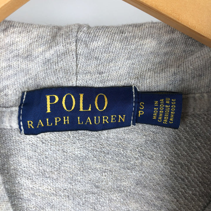 Ralph Lauren POLO RALPH LAUREN Sweatshirt Pullover Hoodie Men's S Size cotton gray type Vintage Second Hand