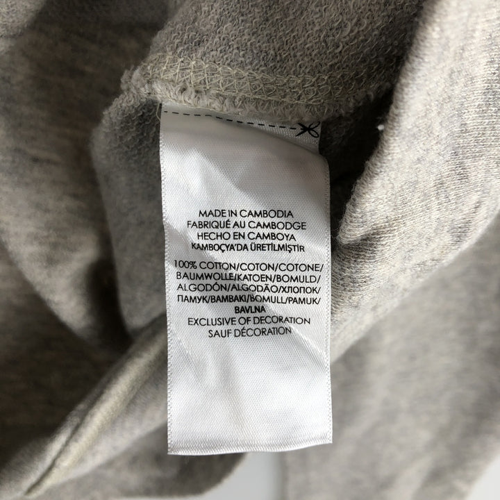 Ralph Lauren POLO RALPH LAUREN Sweatshirt Pullover Hoodie Men's S Size cotton gray type Vintage Second Hand