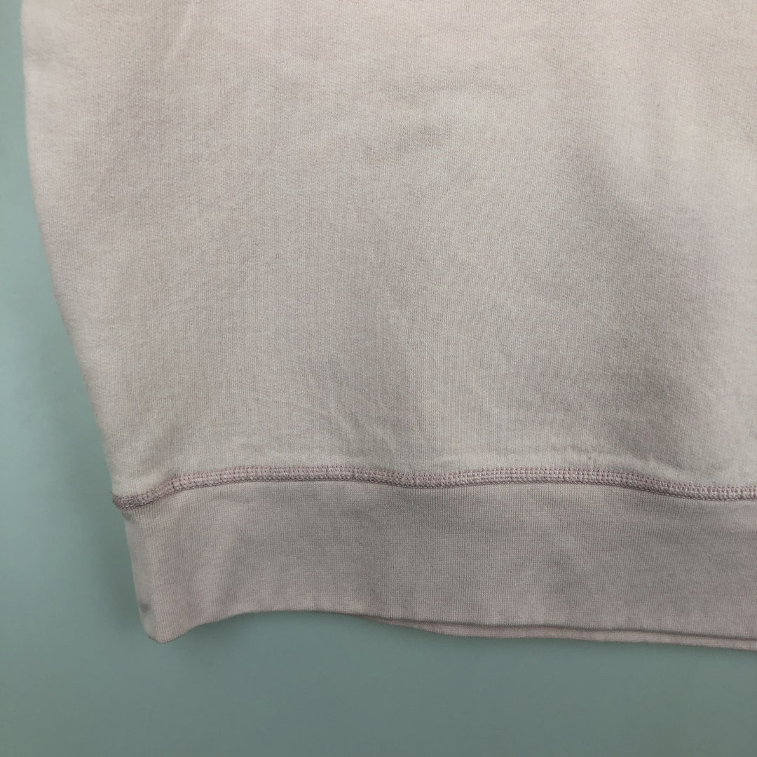 Ralph Lauren POLO RALPH LAUREN sweatshirt pullover hoodie, men's size L cotton coral Vintage Second Hand