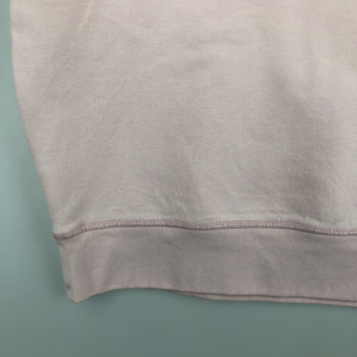 Ralph Lauren POLO RALPH LAUREN sweatshirt pullover hoodie, men's size L cotton coral Vintage Second Hand
