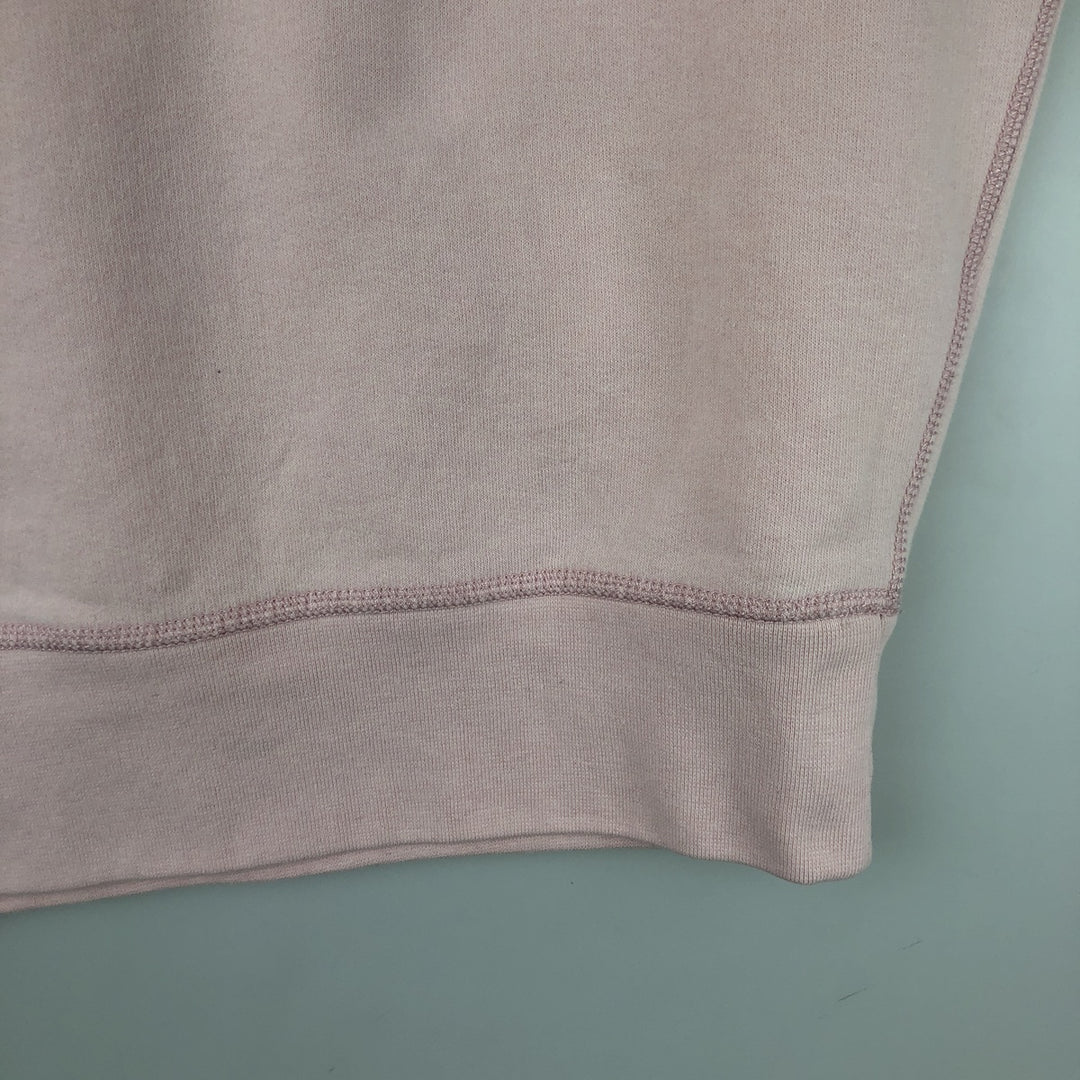 Ralph Lauren POLO RALPH LAUREN sweatshirt pullover hoodie, men's size L cotton coral Vintage Second Hand