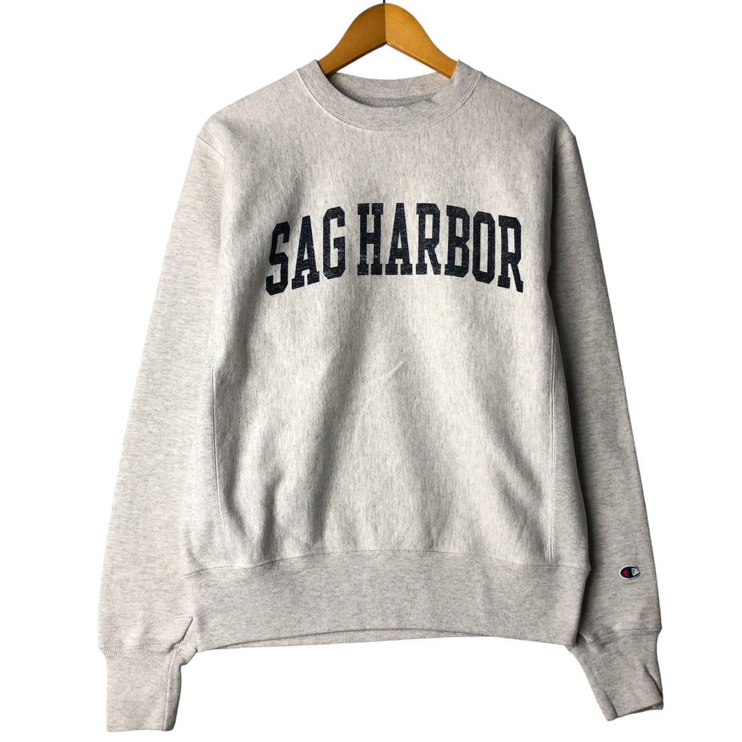 Champion REVERSE WEAVE Reverse Weave College Sweatshirt Trainer Men's S cotton gray type Vintage Second Hand