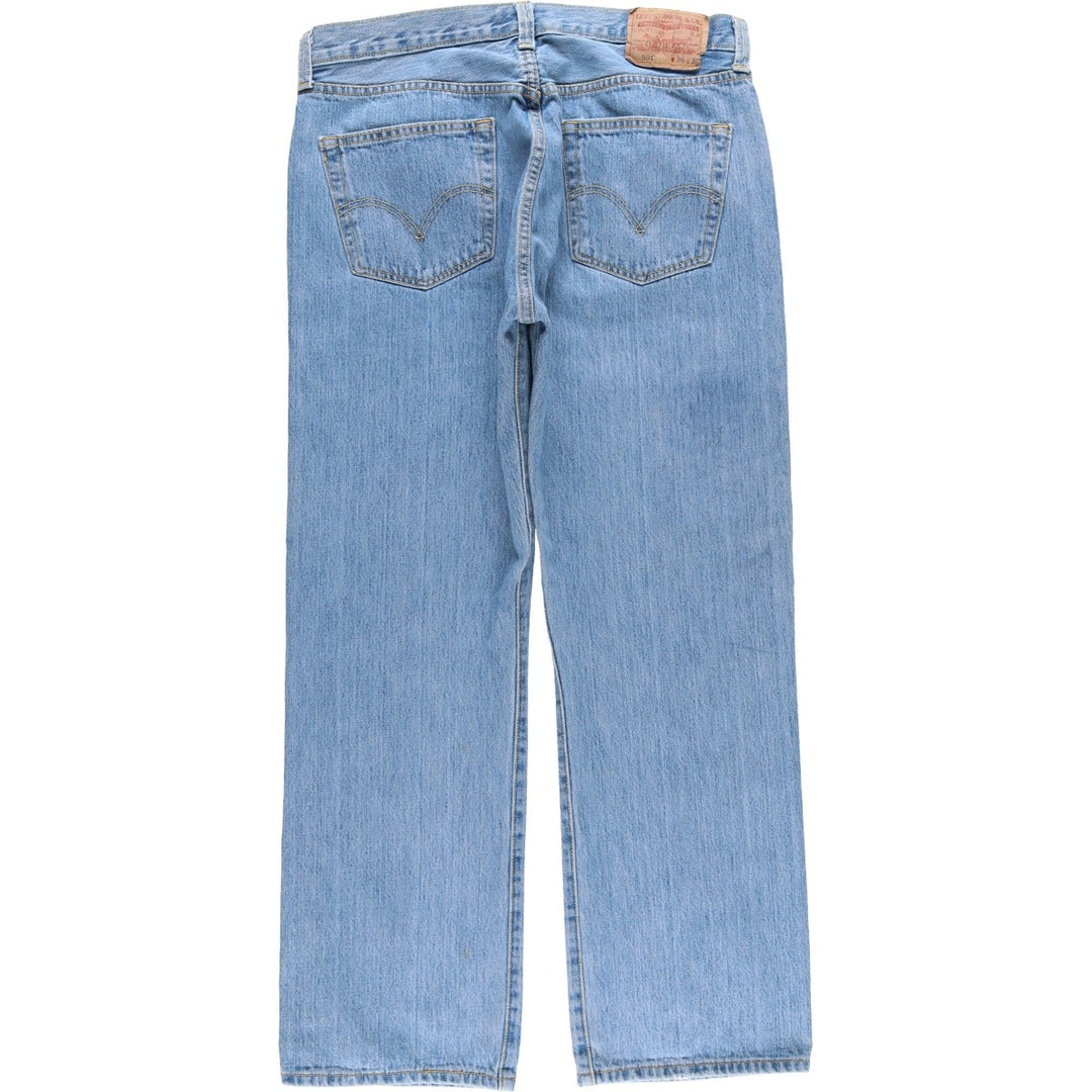 2000'S Levi's 501 Original Fit Straight Denim Pants, Men's Size 36 cotton blue type Vintage Second Hand
