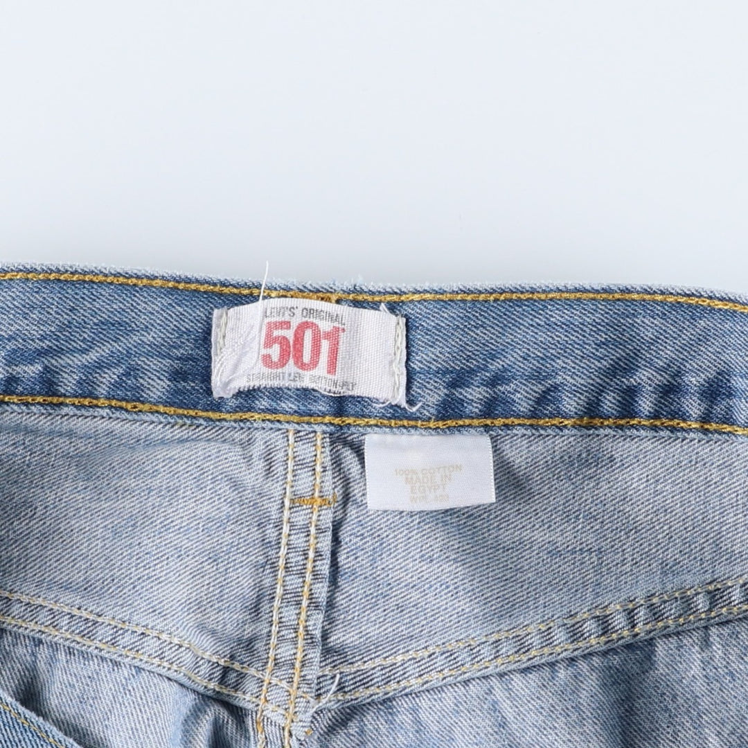 2000'S Levi's 501 Original Fit Straight Denim Pants, Men's Size 36 cotton blue type Vintage Second Hand