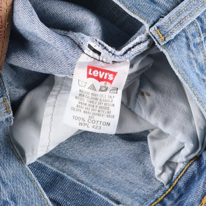 2000'S Levi's 501 Original Fit Straight Denim Pants, Men's Size 36 cotton blue type Vintage Second Hand