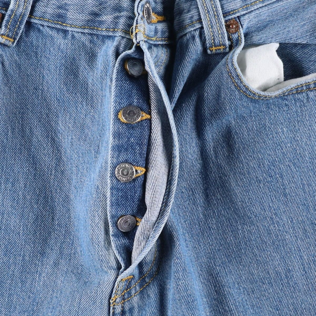 2000'S Levi's 501 Original Fit Straight Denim Pants, Men's Size 36 cotton blue type Vintage Second Hand