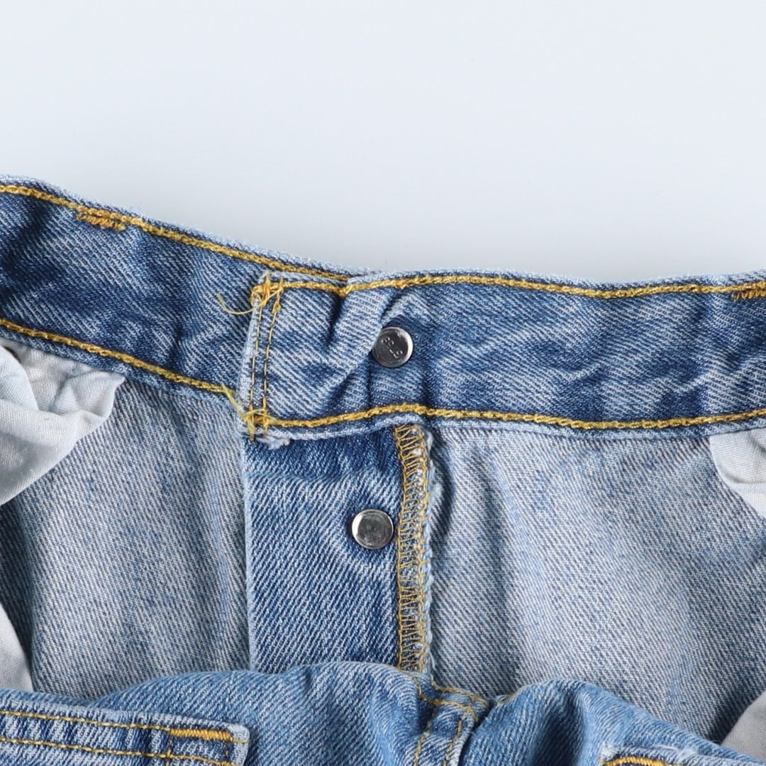 2000'S Levi's 501 Original Fit Straight Denim Pants, Men's Size 36 cotton blue type Vintage Second Hand