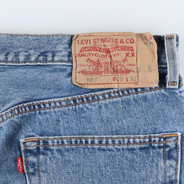 2000'S Levi's 501 Straight Denim Pants, Men's, Size W37 cotton blue type Vintage Second Hand