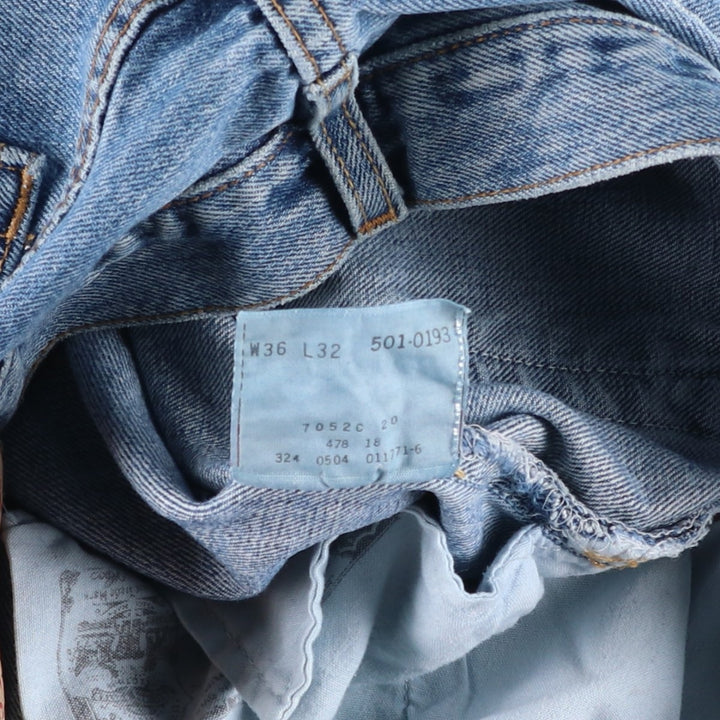 2000'S Levi's 501 Straight Denim Pants, Men's, Size W37 cotton blue type Vintage Second Hand