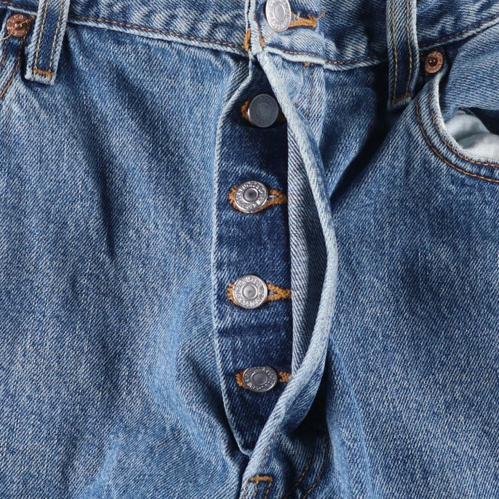 2000'S Levi's 501 Straight Denim Pants, Men's, Size W37 cotton blue type Vintage Second Hand