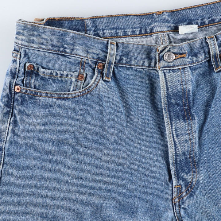 2000'S Levi's 501 Straight Denim Pants, Men's, Size W37 cotton blue type Vintage Second Hand