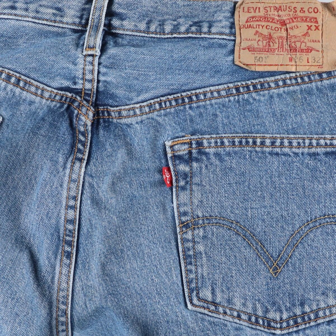 2000'S Levi's 501 Straight Denim Pants, Men's, Size W37 cotton blue type Vintage Second Hand