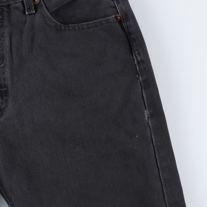 Levi's 501 Black Denim Straight Denim Pants for Men, W33 equivalent cotton black type Vintage Second Hand