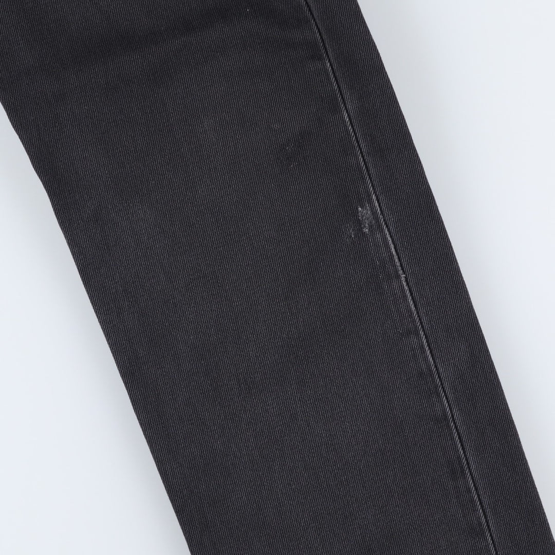 Levi's 501 Black Denim Straight Denim Pants for Men, W33 equivalent cotton black type Vintage Second Hand