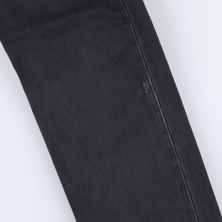 Levi's 501 Black Denim Straight Denim Pants for Men, W33 equivalent cotton black type Vintage Second Hand