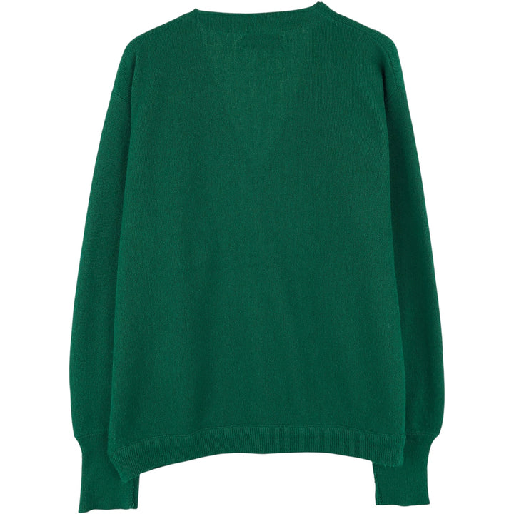 Vintage 70'S PICKERING Orlon Acrylic Knit Cardigan, Men's Size XL Oron Acrylic green type Vintage Second Hand
