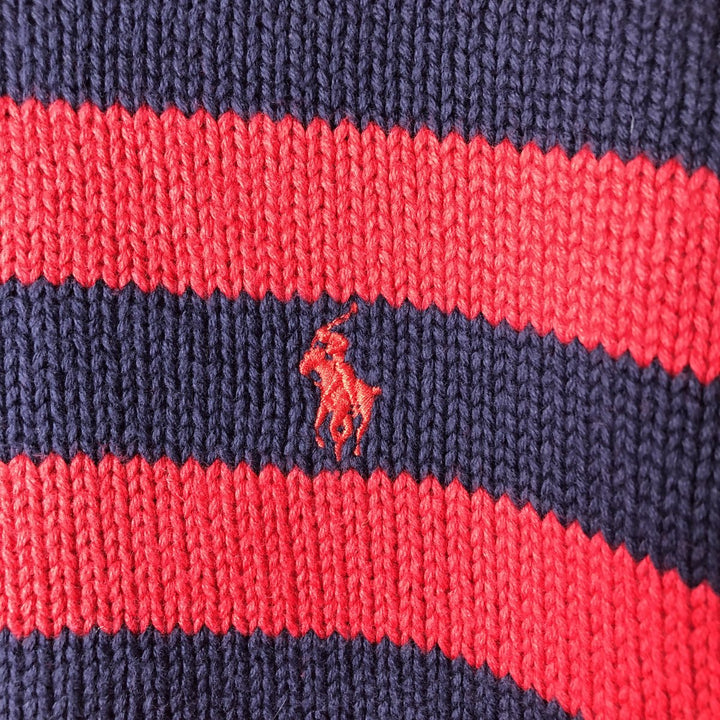 Ralph Lauren POLO by Ralph Lauren knit sweater, men's size L unclear red type Vintage Second Hand