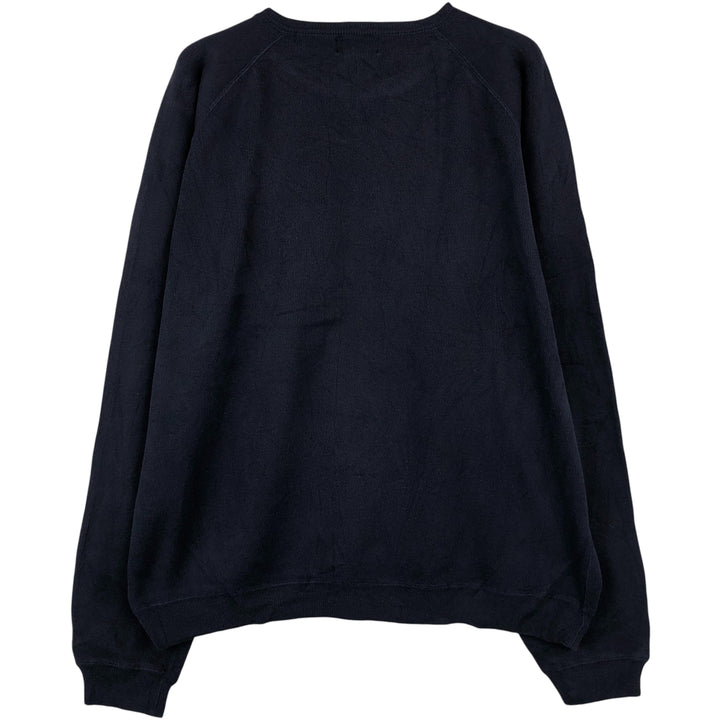 Vintage 90'S Brooks SPORT cotton knit sweater, men's size XL cotton navy blue type Vintage Second Hand