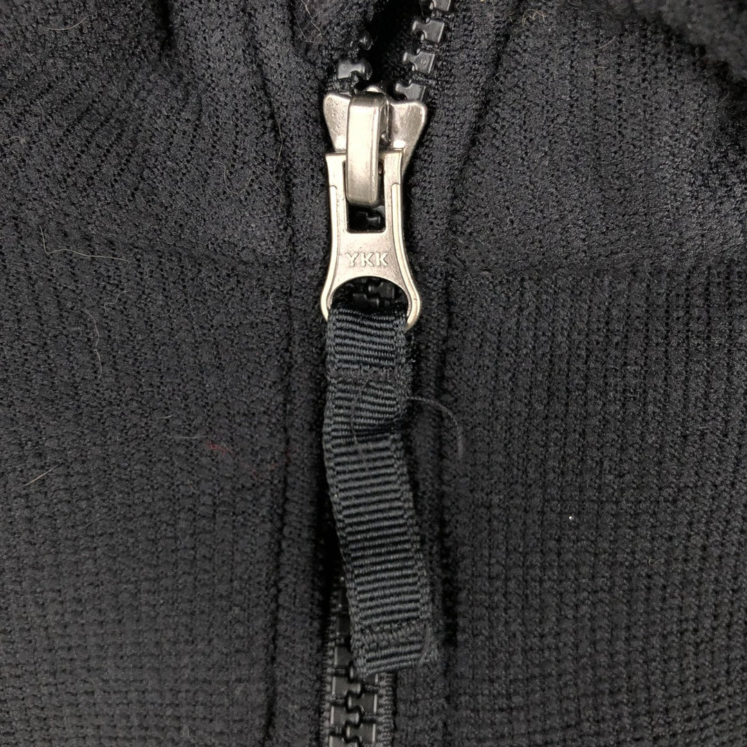 Carhartt fleece vest, men's size S polyester black type Vintage Second Hand