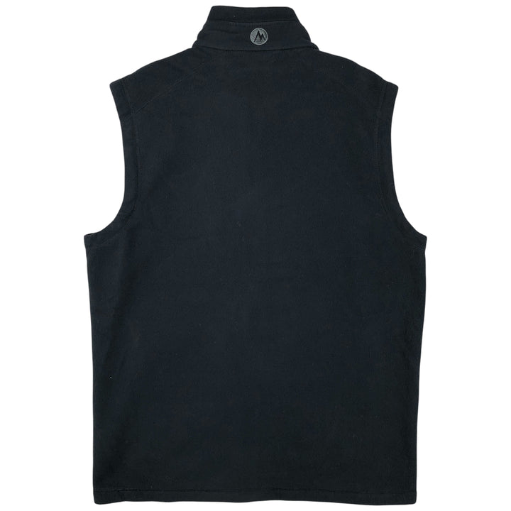 Marmot fleece vest, men's size M polyester black type Vintage Second Hand