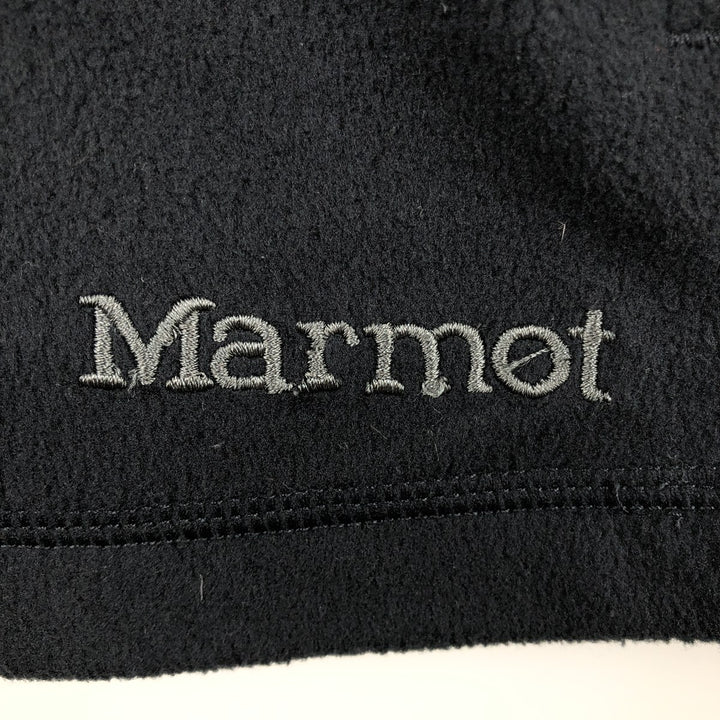 Marmot fleece vest, men's size M polyester black type Vintage Second Hand