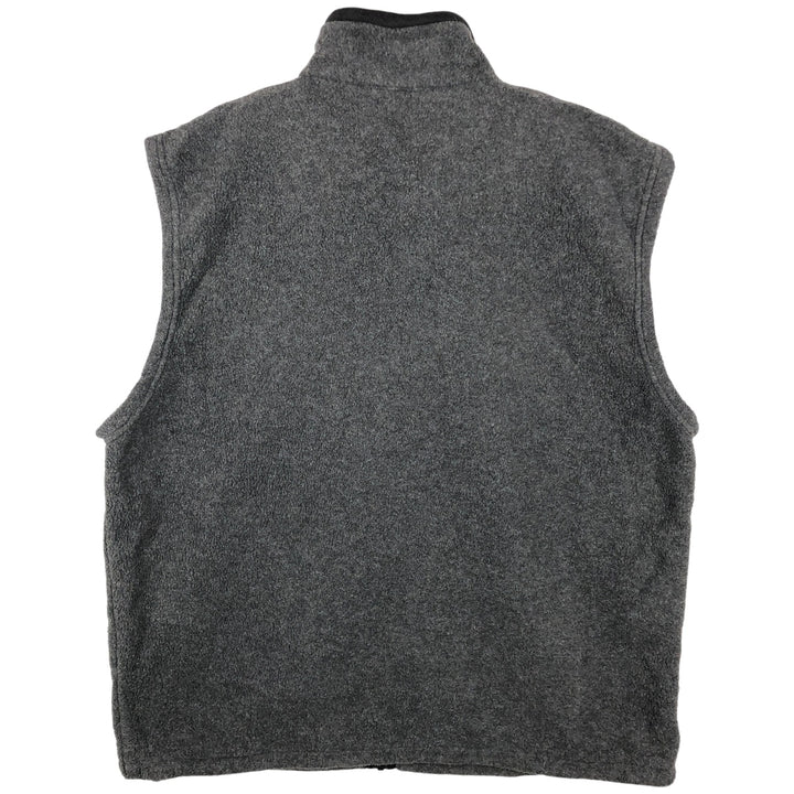 Vintage 90'S Lowe Alpane fleece vest, made in Ireland, men's size XL polyester Charcoal Vintage Second Hand