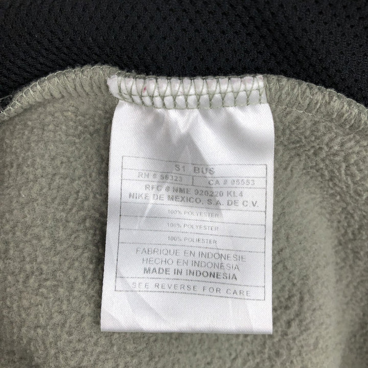 Nike ACG THERMA FIT fleece vest, size M (men's) polyester Khaki type sage green Vintage Second Hand