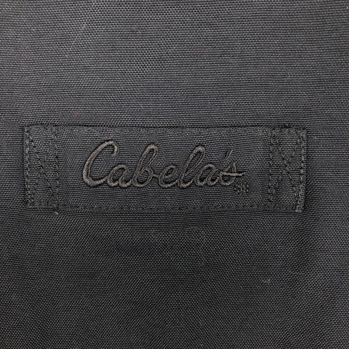 90s-00'S Cabelas Outdoor Gear Fleece Vest, Men's Size XL, Vintage polyester blue type Vintage Second Hand