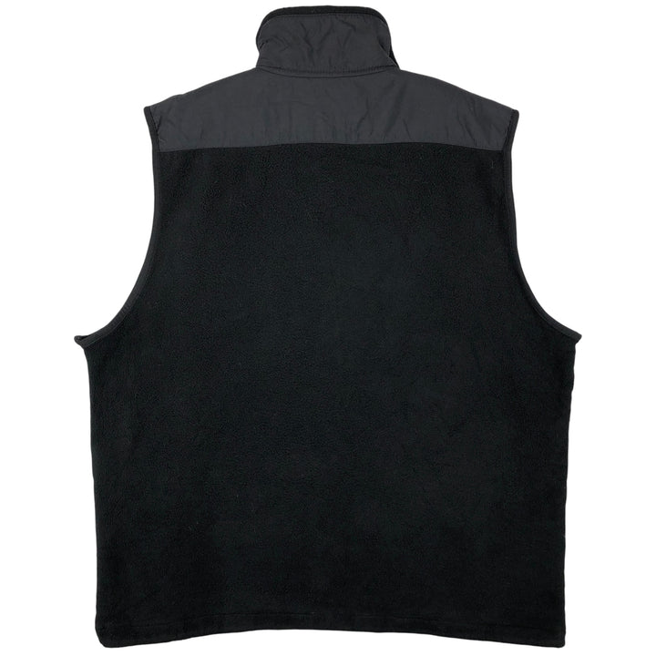 90'S LLBean Vintage Fleece Vest, Men's XL unclear black type Vintage Second Hand