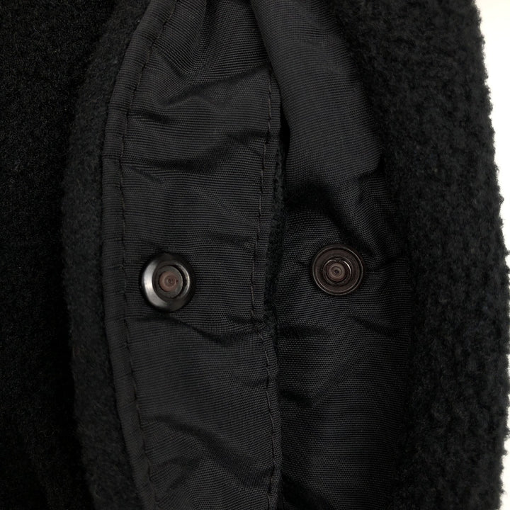90'S LLBean Vintage Fleece Vest, Men's XL unclear black type Vintage Second Hand