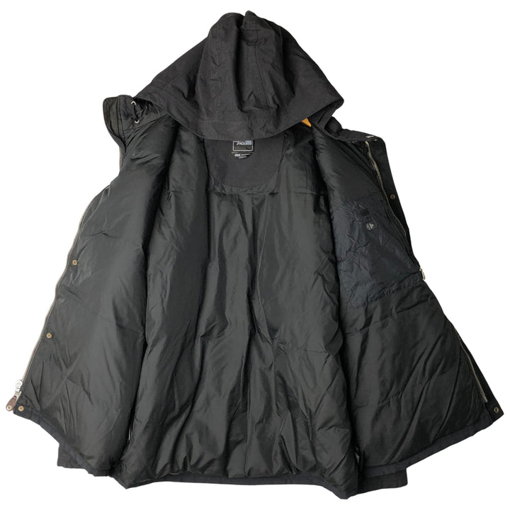 The North Face Hyvent Hooded Goose Down Jacket, Men's XL, Vintage Nylon black type Vintage Second Hand
