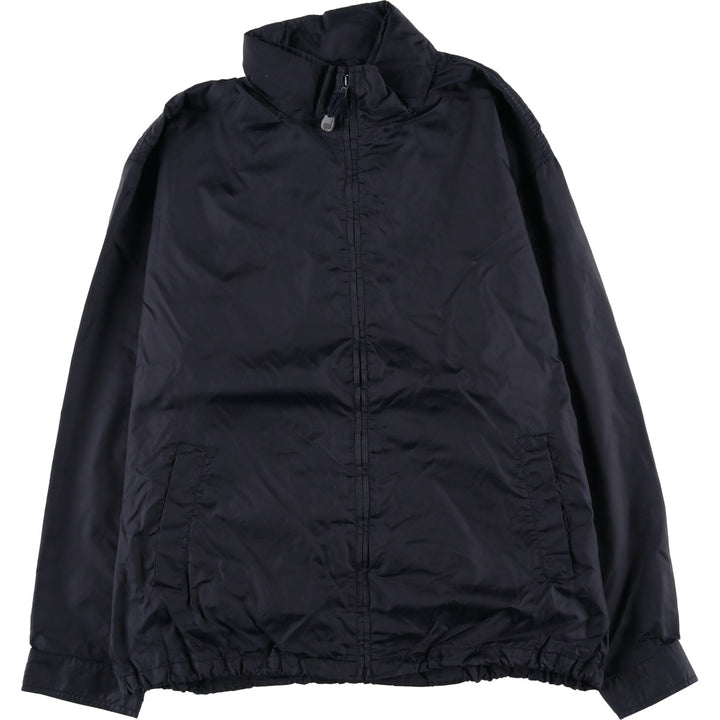 Vintage 80s-90'S Lands' End nylon jacket, men's size XL Nylon navy blue type Vintage Second Hand