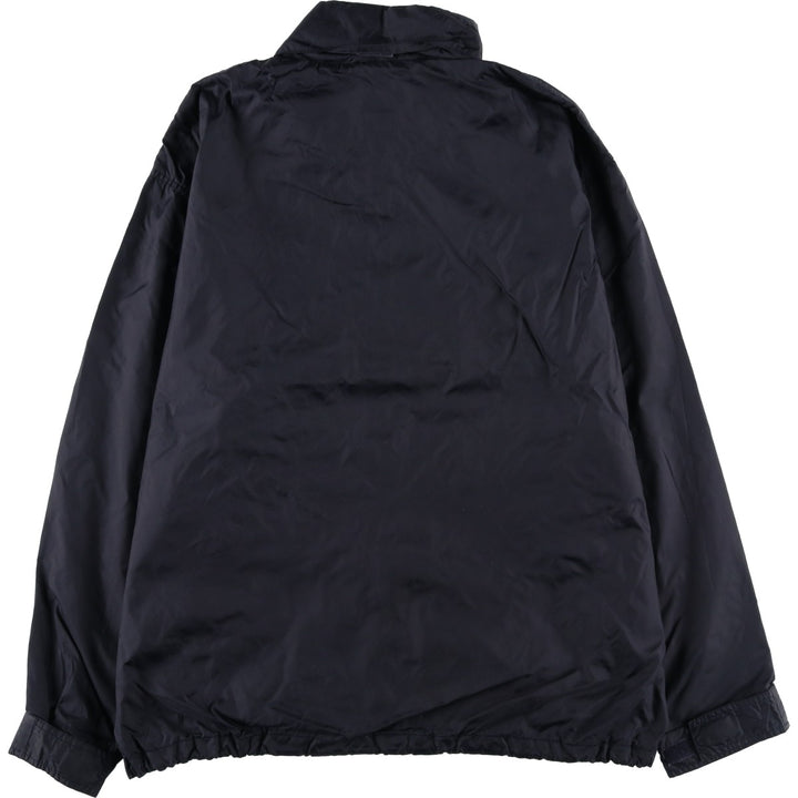 Vintage 80s-90'S Lands' End nylon jacket, men's size XL Nylon navy blue type Vintage Second Hand