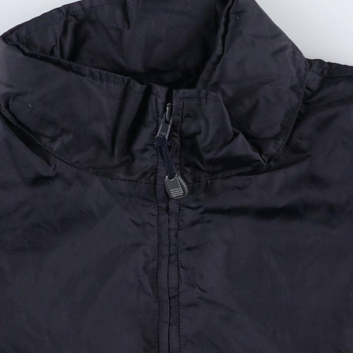 Vintage 80s-90'S Lands' End nylon jacket, men's size XL Nylon navy blue type Vintage Second Hand