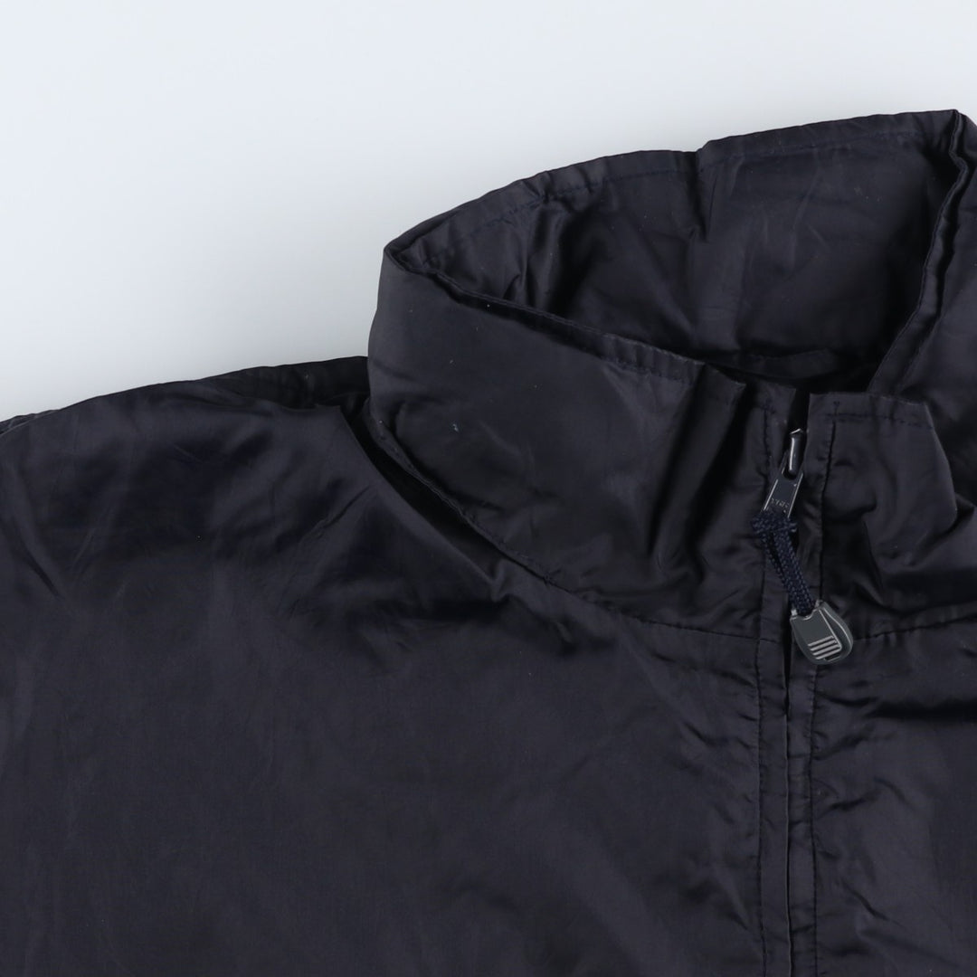 Vintage 80s-90'S Lands' End nylon jacket, men's size XL Nylon navy blue type Vintage Second Hand