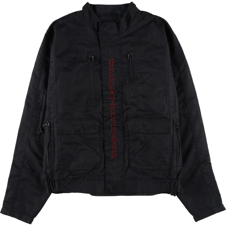 Harley-Davidson Nylon Jacket, Men's Size XL Nylon black type Vintage Second Hand