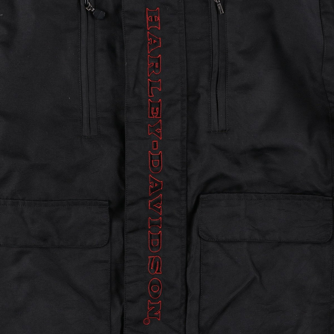 Harley-Davidson Nylon Jacket, Men's Size XL Nylon black type Vintage Second Hand