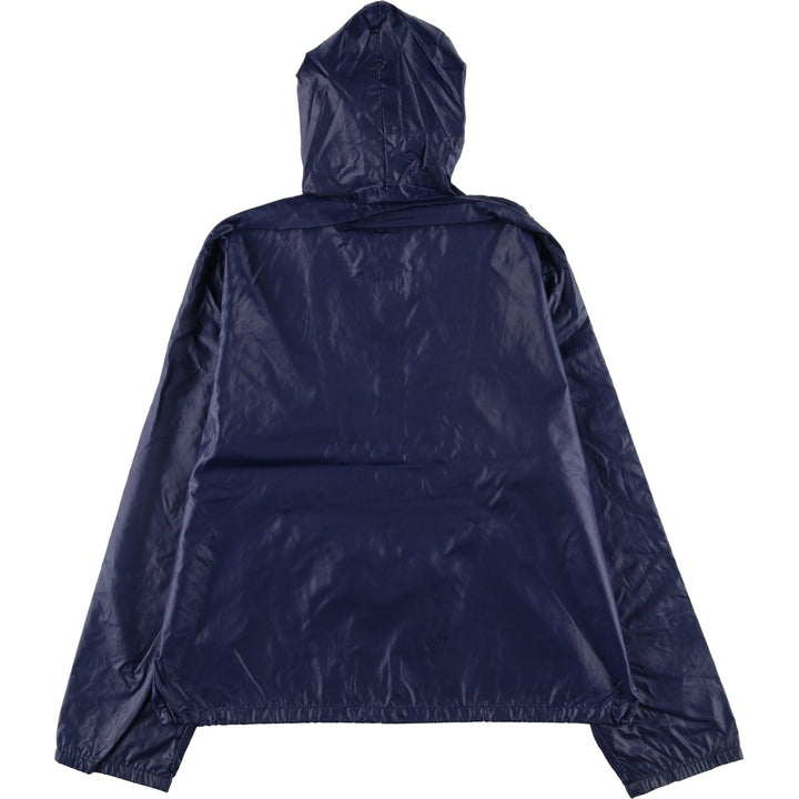 Vintage 70s-80'S Lacoste Izod Anorak Parka, Men's Size L Nylon navy blue type Vintage Second Hand