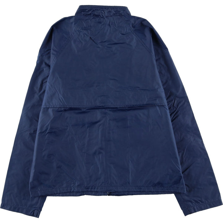 Vintage 80s-90'S Lands' End nylon jacket, size M, men's Nylon navy blue type Vintage Second Hand