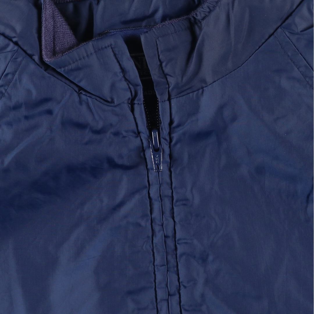 Vintage 80s-90'S Lands' End nylon jacket, size M, men's Nylon navy blue type Vintage Second Hand
