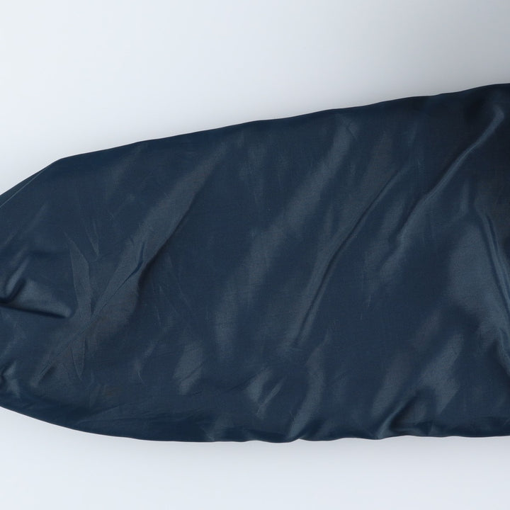 Vintage 80s-90'S Holloway padded puffer jacket, Made in USA, Men's XL Nylon navy blue type Vintage Second Hand