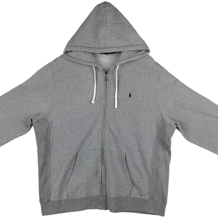 Ralph Lauren POLO by Ralph Lauren Sweat Full Zip Hoodie Men's XL cotton gray type Vintage Second Hand