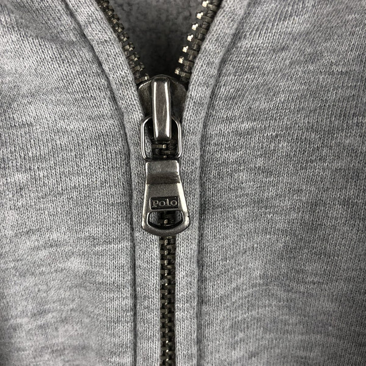Ralph Lauren POLO by Ralph Lauren Sweat Full Zip Hoodie Men's XL cotton gray type Vintage Second Hand