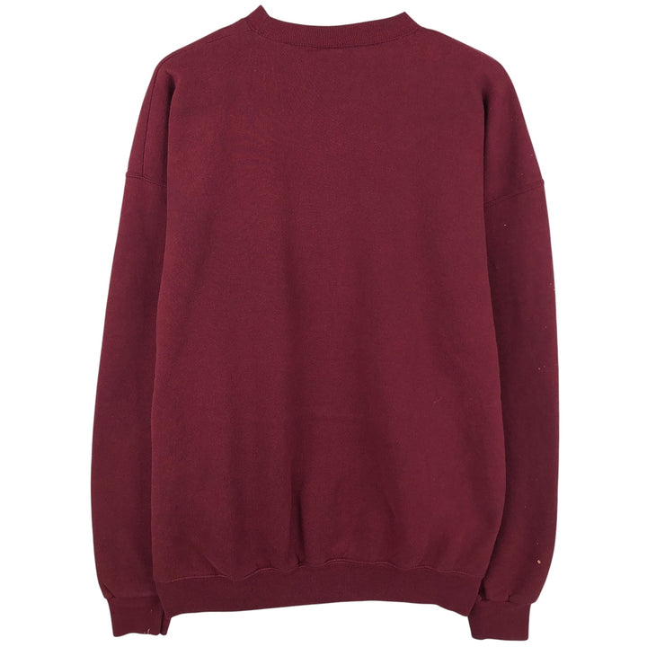 Vintage 90'S GARMENTGRAPHICS college sweatshirt, made in the USA, size XL, men's cotton red type reddish brown Vintage Second Hand