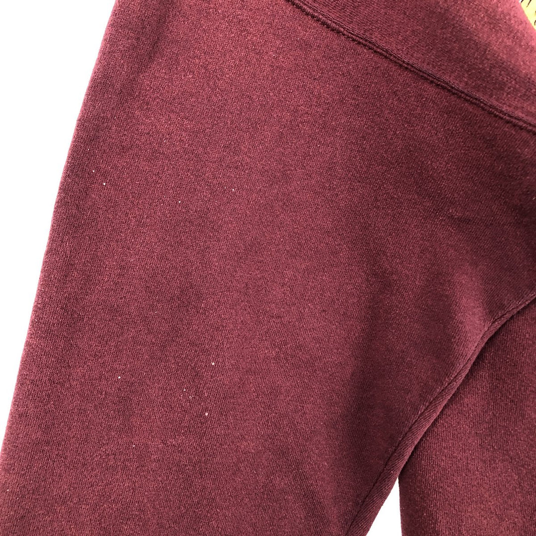 Vintage 90'S GARMENTGRAPHICS college sweatshirt, made in the USA, size XL, men's cotton red type reddish brown Vintage Second Hand