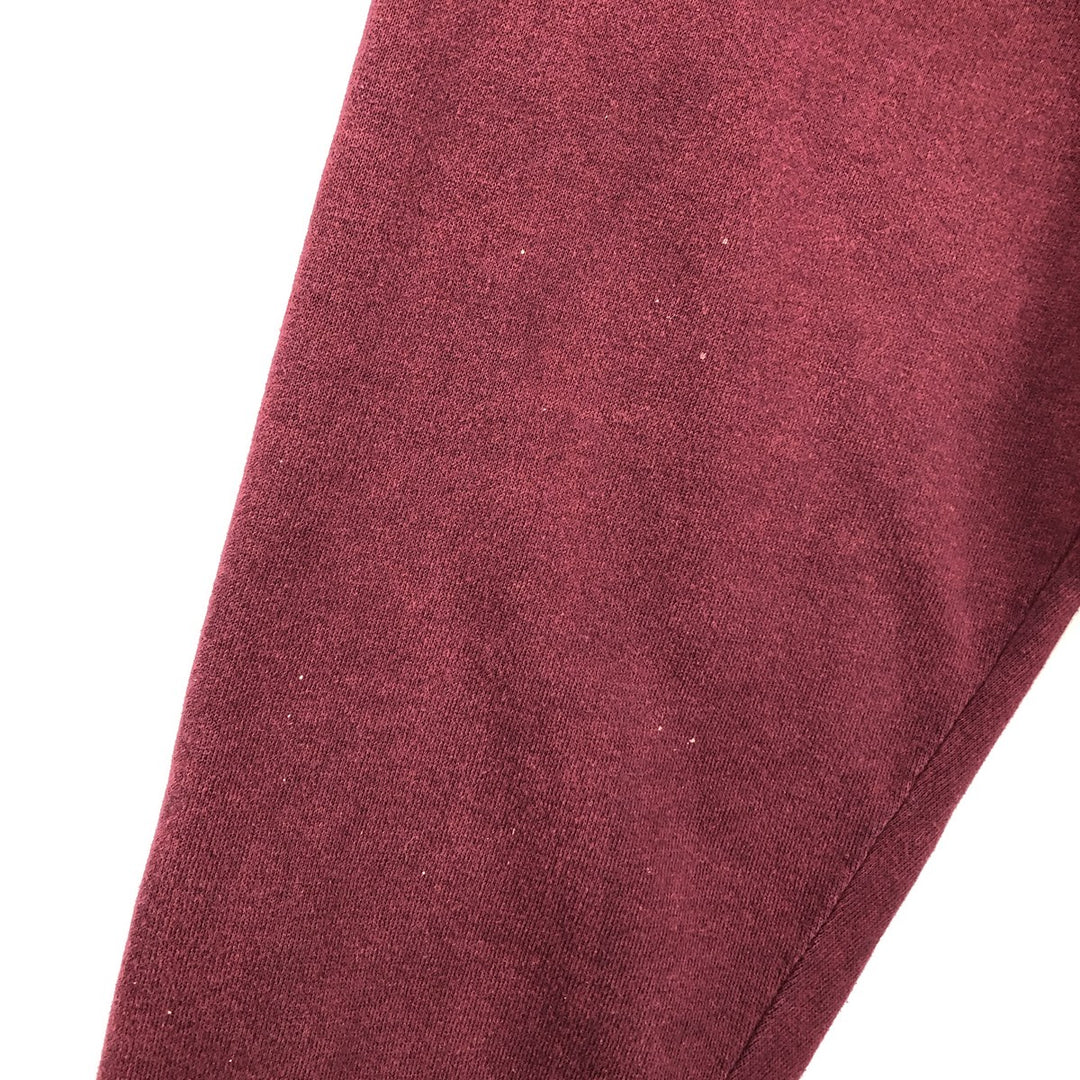 Vintage 90'S GARMENTGRAPHICS college sweatshirt, made in the USA, size XL, men's cotton red type reddish brown Vintage Second Hand