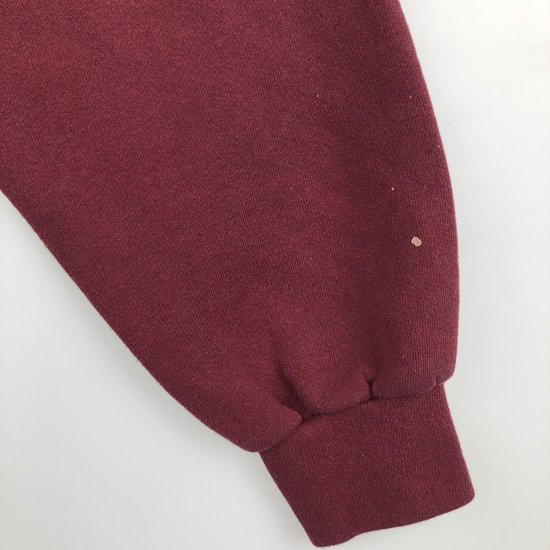 Vintage 90'S GARMENTGRAPHICS college sweatshirt, made in the USA, size XL, men's cotton red type reddish brown Vintage Second Hand